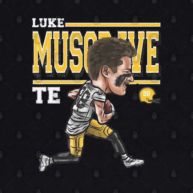 Luke Musgrave Green Bay Cartoon by danlintonpro